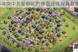 部落冲突中友爱鲜花的获取途径究竟有哪些？