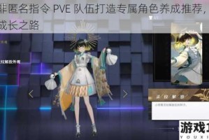 为非匿名指令 PVE 队伍打造专属角色养成推荐，助力成长之路
