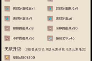 原神魈突破材料全面汇总及详细获取方法介绍