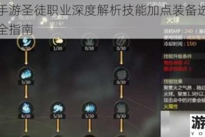 龙之谷手游圣徒职业深度解析技能加点装备选择与实战技巧全指南