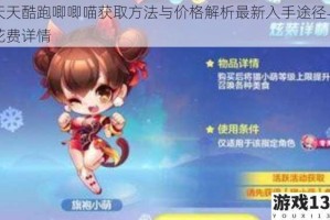 天天酷跑唧唧喵获取方法与价格解析最新入手途径与花费详情