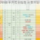 重返未来1999新手开荒全指南 从零开始快速上手技巧解析