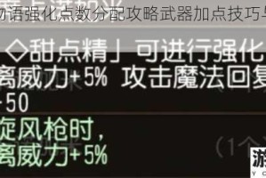 托拉姆物语强化点数分配攻略武器加点技巧与属性选择详解