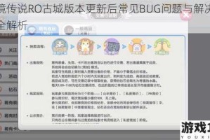 仙境传说RO古城版本更新后常见BUG问题与解决方法全解析