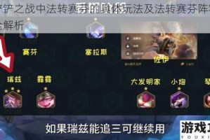 金铲铲之战中法转赛芬的具体玩法及法转赛芬阵容攻略全解析