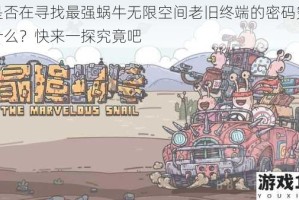 你是否在寻找最强蜗牛无限空间老旧终端的密码究竟是什么？快来一探究竟吧
