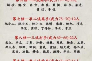 全面剖析全民水浒中最强暴击站位的详细攻略与讲解