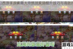 梦幻西游手游紫薇大帝挑战奖励提升技巧与高效打法解析