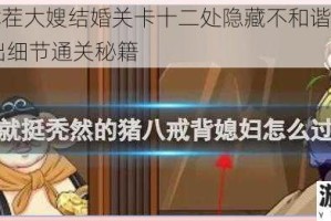 文字来找茬大嫂结婚关卡十二处隐藏不和谐速通指南 轻松找出细节通关秘籍