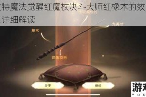 哈利波特魔法觉醒红魔杖决斗大师红橡木的效果全面一览及详细解读