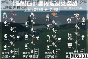 光遇12月10日复刻先祖回归全解析 全新兑换图及物品获取攻略指南