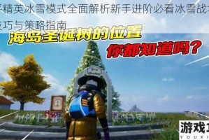 和平精英冰雪模式全面解析新手进阶必看冰雪战场实战技巧与策略指南