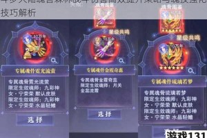斗罗大陆魂兽森林战斗伤害高效提升策略与魂技强化技巧解析