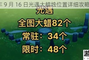2021 年 9 月 16 日光遇大蜡烛位置详细攻略大揭秘