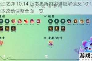 云顶之弈 10.14 版本更新内容详细解读及 10.14 版本改动调整全面一览