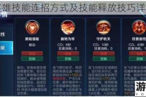 刷子英雄技能连招方式及技能释放技巧详细说明