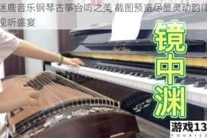 迷鹿音乐钢琴古筝合鸣之美 截图预览尽显灵动韵律视听盛宴