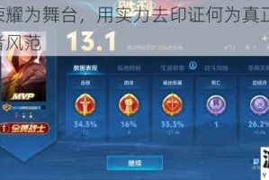 以王者荣耀为舞台，用实力去印证何为真正的无敌，展现王者风范