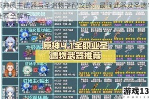 原神风主武器与圣遗物搭配攻略：最强武器及圣遗物推荐全解析