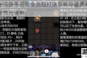 不思议迷宫遗落圣坛全流程打法攻略隐藏要素解锁与高效破关技巧详解