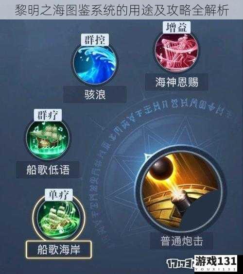 黎明之海图鉴系统的用途及攻略全解析