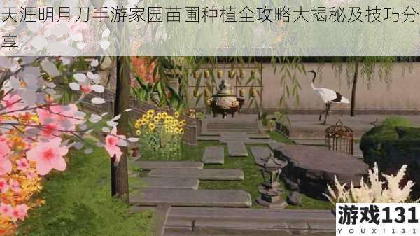 天涯明月刀手游家园苗圃种植全攻略大揭秘及技巧分享