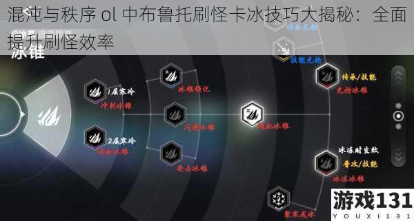 混沌与秩序 ol 中布鲁托刷怪卡冰技巧大揭秘:全面提升刷怪效率