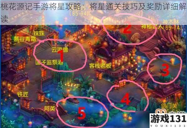 桃花源记手游将星攻略:将星通关技巧及奖励详细解读
