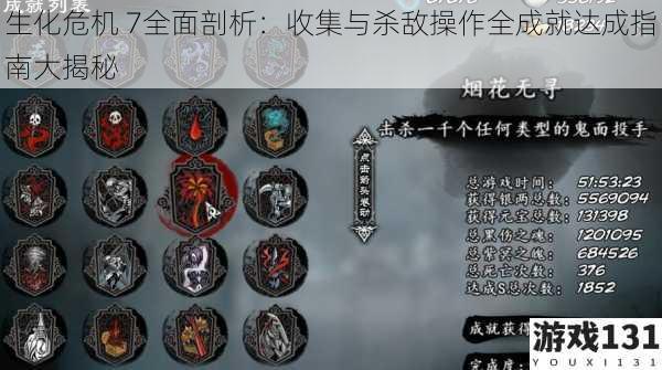 生化危机 7全面剖析：收集与杀敌操作全成就达成指南大揭秘