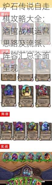 炉石传说自走棋攻略大全:酒馆战棋运营思路及流派、阵容汇总全面呈现