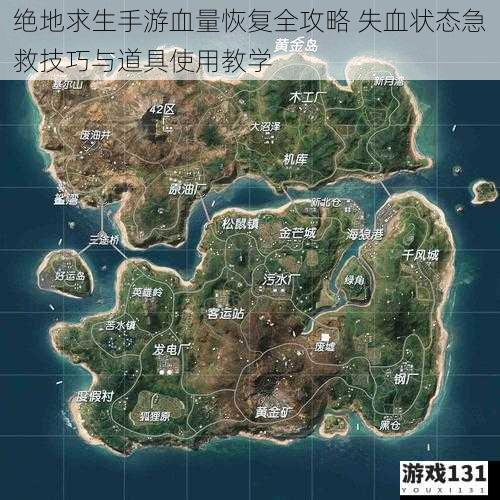 绝地求生手游血量恢复全攻略 失血状态急救技巧与道具使用教学
