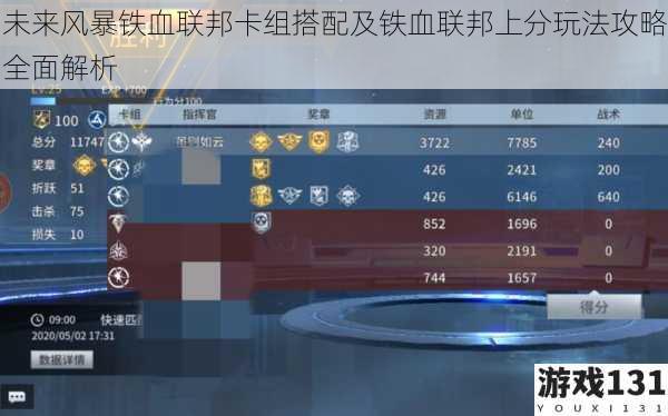 未来风暴铁血联邦卡组搭配及铁血联邦上分玩法攻略全面解析