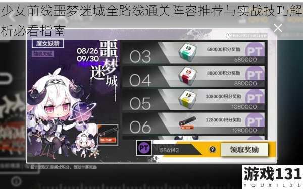 少女前线噩梦迷城全路线通关阵容推荐与实战技巧解析必看指南