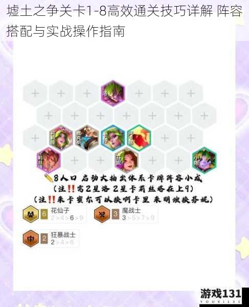墟土之争关卡1-8高效通关技巧详解 阵容搭配与实战操作指南
