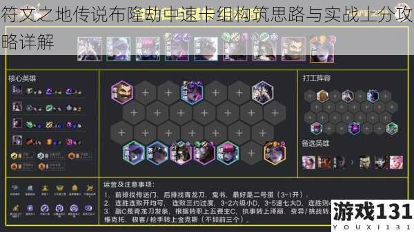 符文之地传说布隆劫中速卡组构筑思路与实战上分攻略详解
