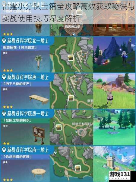 雷霆小分队宝箱全攻略高效获取秘诀与实战使用技巧深度解析