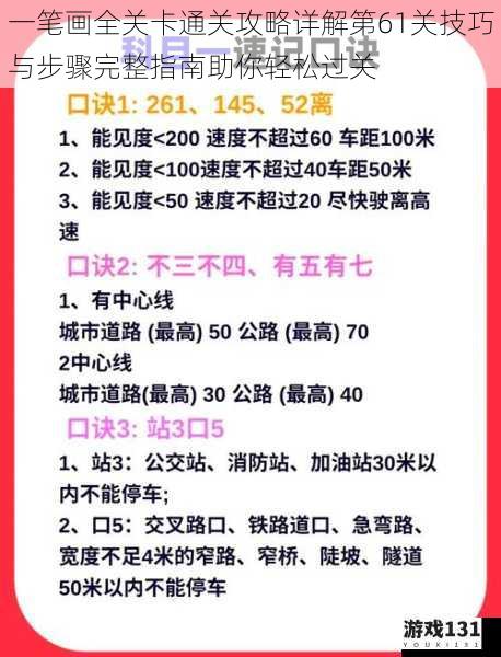 一笔画全关卡通关攻略详解第61关技巧与步骤完整指南助你轻松过关