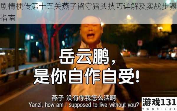 剧情梗传第十五关燕子留守猪头技巧详解及实战步骤指南