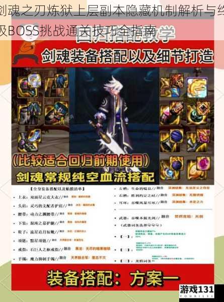 剑魂之刃炼狱上层副本隐藏机制解析与终极BOSS挑战通关技巧全指南