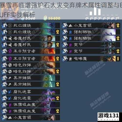暴雪再临增强炉石大灾变弃牌术属性调整与BUFF实战解析
