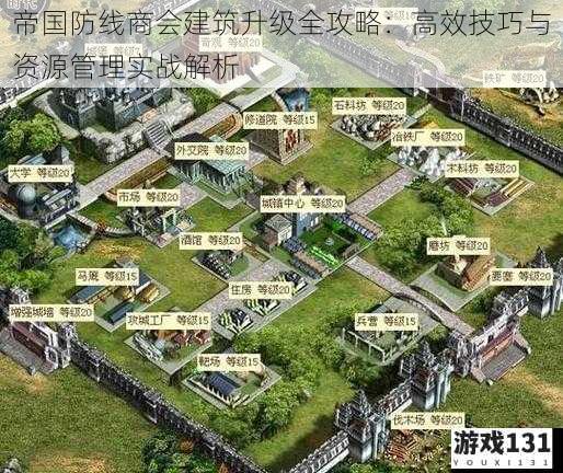 帝国防线商会建筑升级全攻略:高效技巧与资源管理实战解析