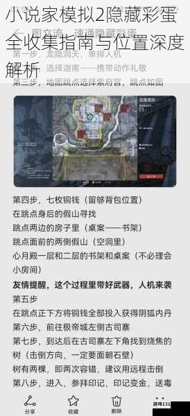 小说家模拟2隐藏彩蛋全收集指南与位置深度解析