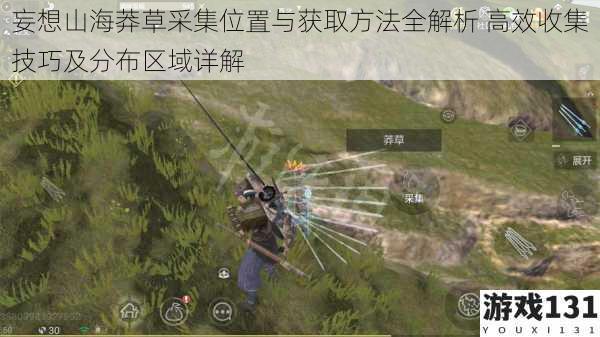 妄想山海莽草采集位置与获取方法全解析 高效收集技巧及分布区域详解