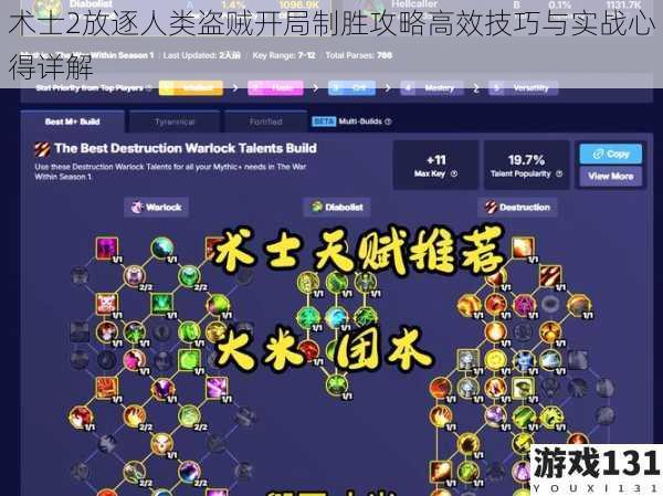 术士2放逐人类盗贼开局制胜攻略高效技巧与实战心得详解