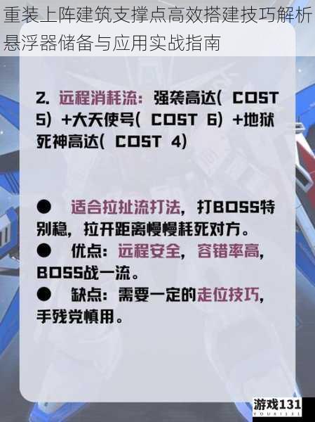 重装上阵建筑支撑点高效搭建技巧解析悬浮器储备与应用实战指南