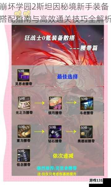 崩坏学园2斯坦因秘境新手装备搭配指南与高效通关技巧全解析