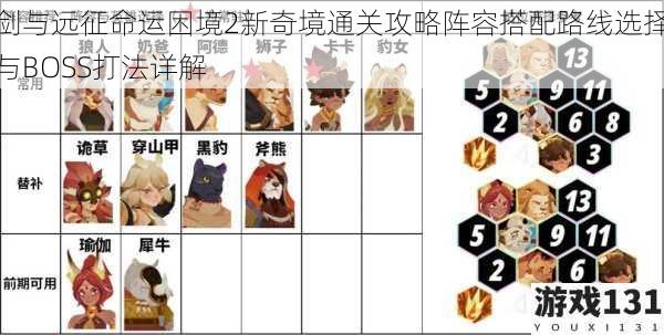 剑与远征命运困境2新奇境通关攻略阵容搭配路线选择与BOSS打法详解