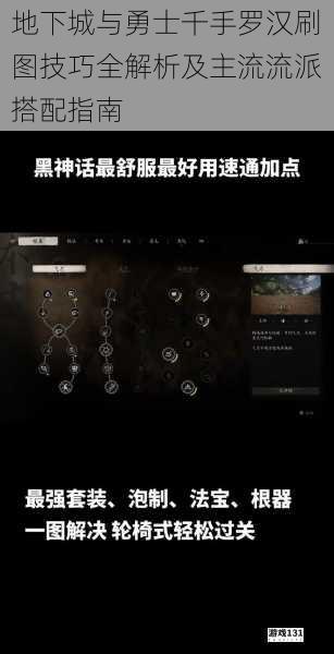 地下城与勇士千手罗汉刷图技巧全解析及主流流派搭配指南