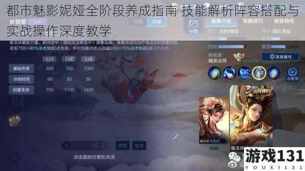 都市魅影妮娅全阶段养成指南 技能解析阵容搭配与实战操作深度教学