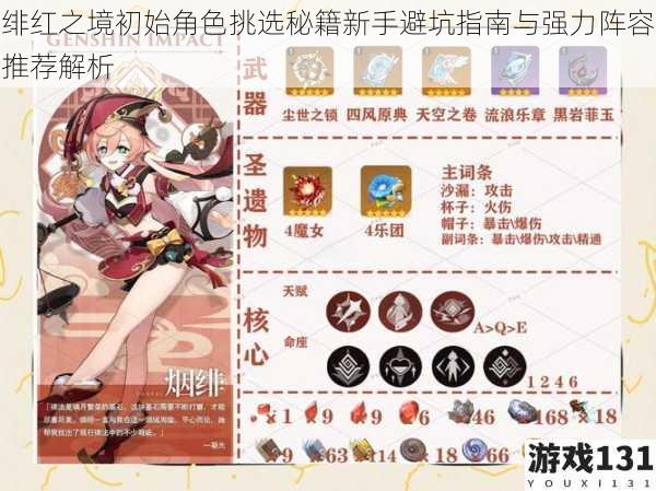 绯红之境初始角色挑选秘籍新手避坑指南与强力阵容推荐解析